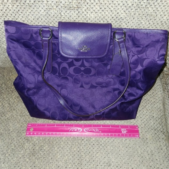 Coach Handbags - Purple Coach tote